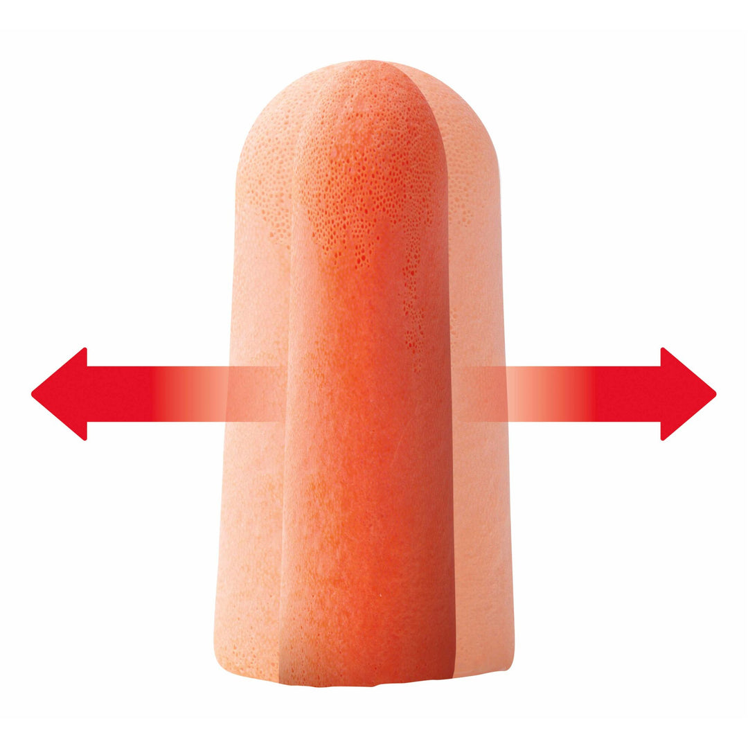 3M Disposable Earplugs, 92077H8-DC, 8 pairs/pack