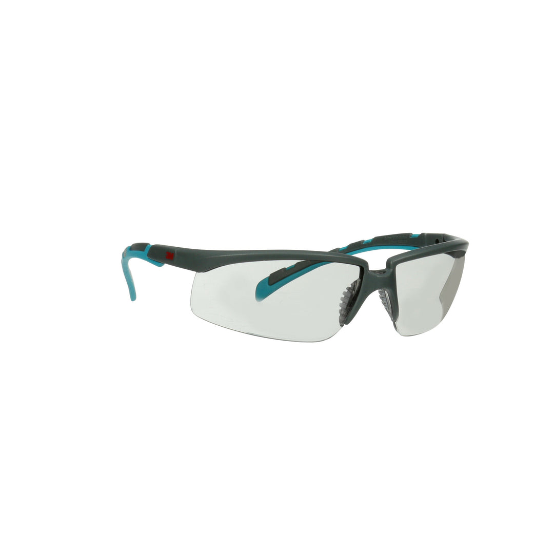 3M Solus 2000 Series, S2007SGAF-BGR, Gray/Blue-Green Temples