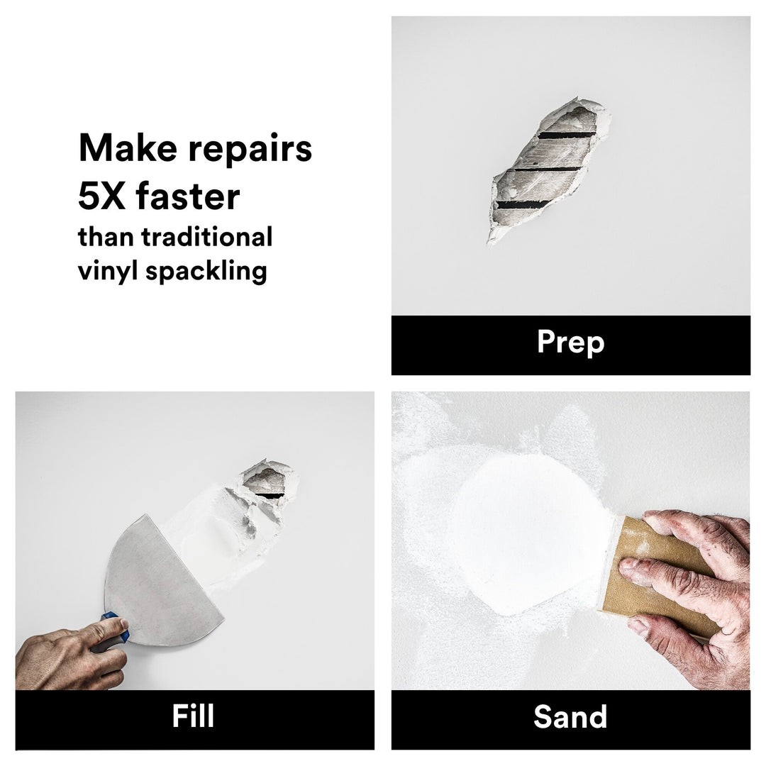 3M High Strength Large Hole Repair, 12 oz, LHR-12-BB