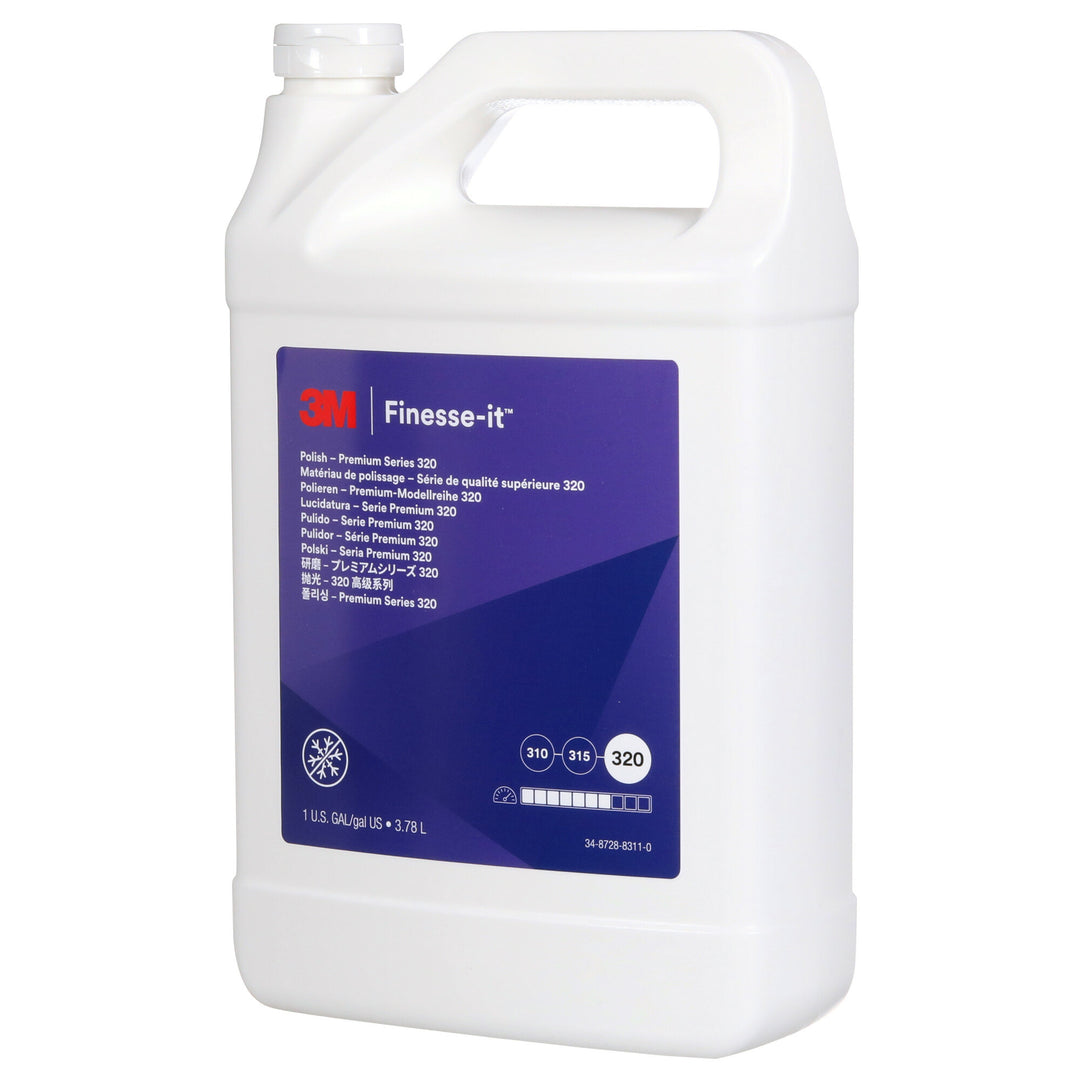3M Finesse-it Polish Premium 320, 77317, Blue, Compound, 3.785 Liter