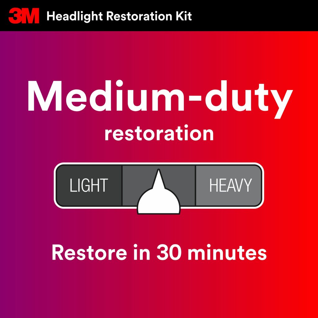 3M Headlight Restoration Kit, 39194