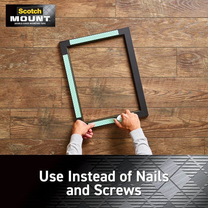 Scotch-Mount Indoor Double-Sided Mounting Tape 314H-MED-DC, 1 in x 125 in