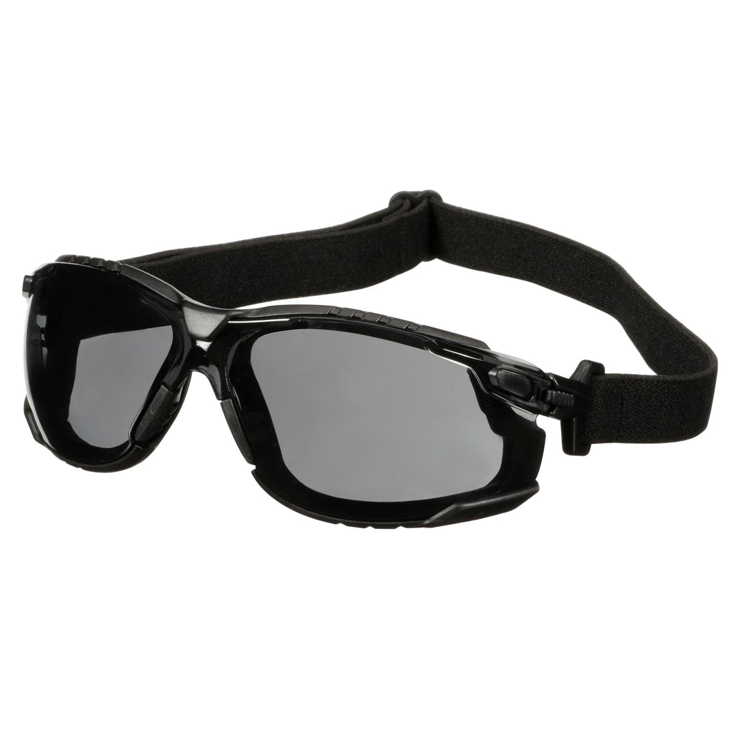 3M Solus 1000 Series, S1502SGAF-KT, Blk Temples, Scotchgard Anti-Fog Coating