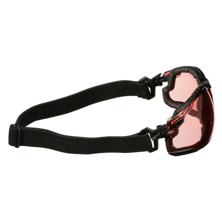 3M Solus 1000 Series, S1521SGAF-KT, Blk Temples, Scotchgard Anti-Fog Coating