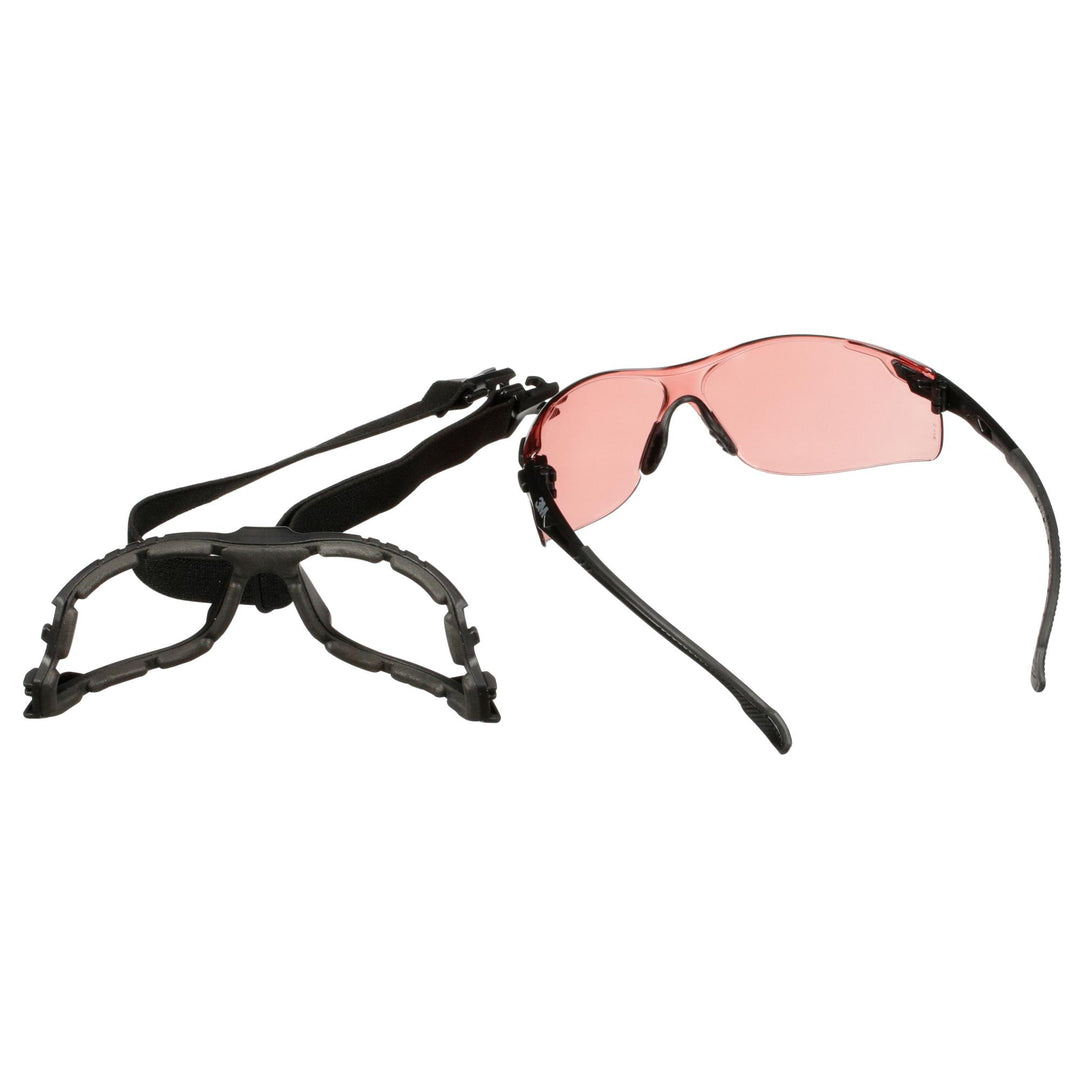 3M Solus 1000 Series, S1521SGAF-KT, Blk Temples, Scotchgard Anti-Fog Coating