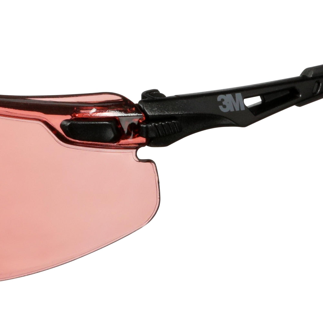 3M Solus 1000 Series, S1521SGAF-KT, Blk Temples, Scotchgard Anti-Fog Coating