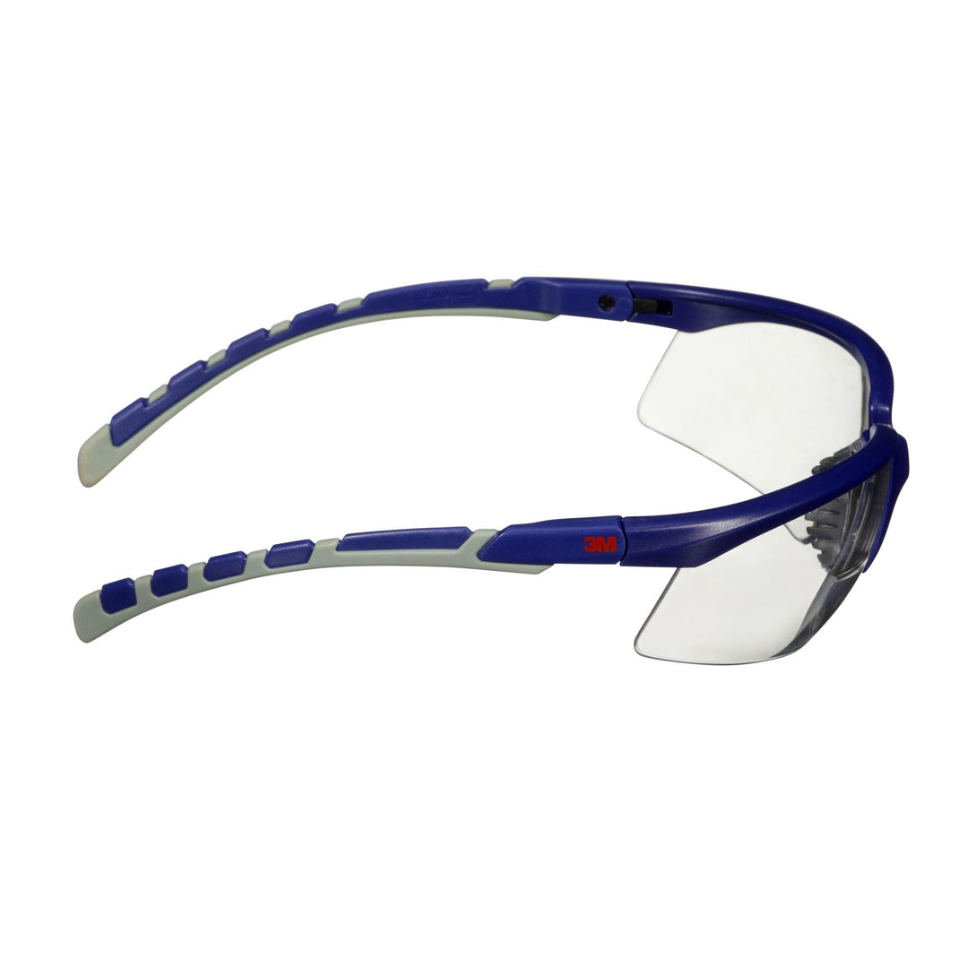 3M Solus 2000 Series, S2020AF-BLU, Blue/Gray Temples