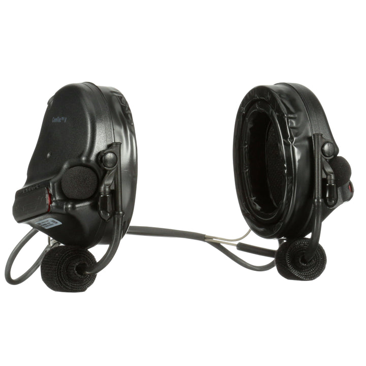 3M PELTOR SwatTac V Hearing Defender Headset MT20H682BB-09 SV, Neckband, Black