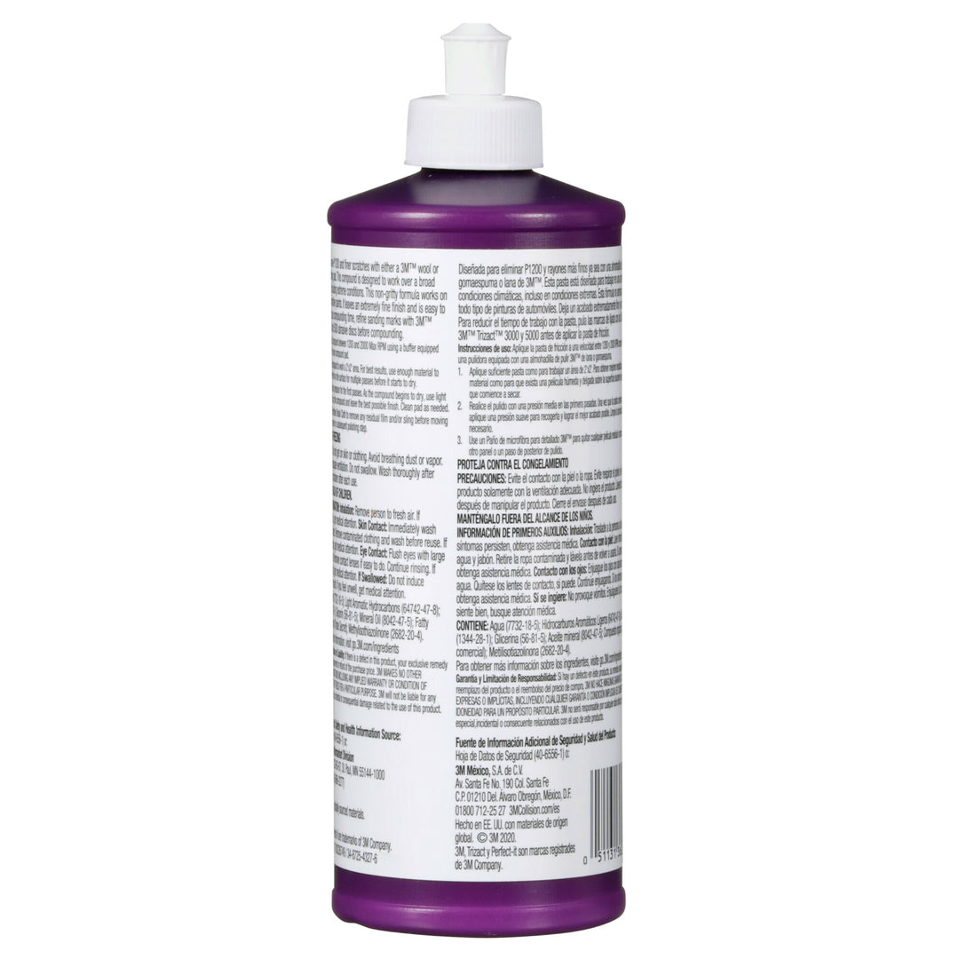 3M Perfect-It EX AC Rubbing Compound 36057, 16 fl oz (472 mL)
