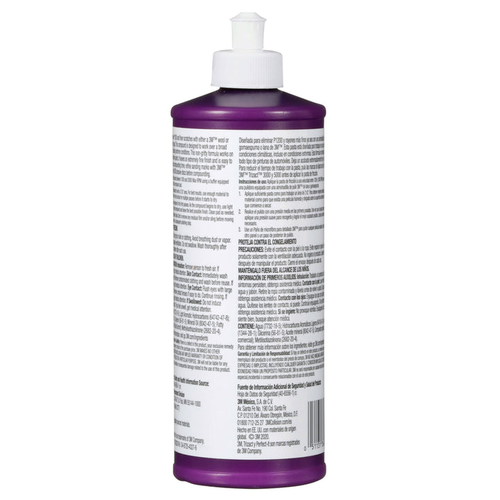 3M Perfect-It EX AC Rubbing Compound 36057, 16 fl oz (472 mL)