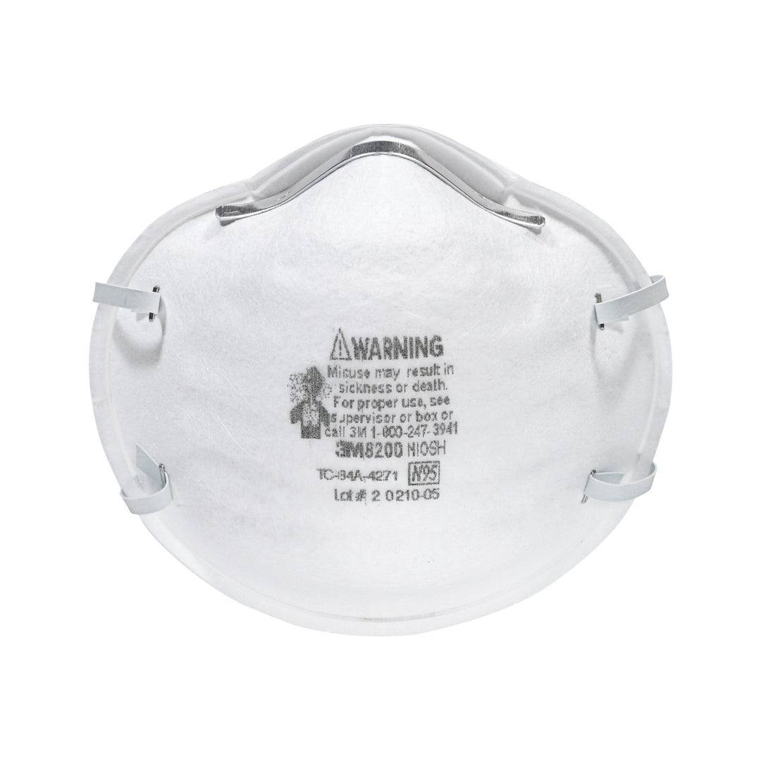 3M Sanding and Fiberglass Respirator 8200H20-DC, 20 eaches/pack