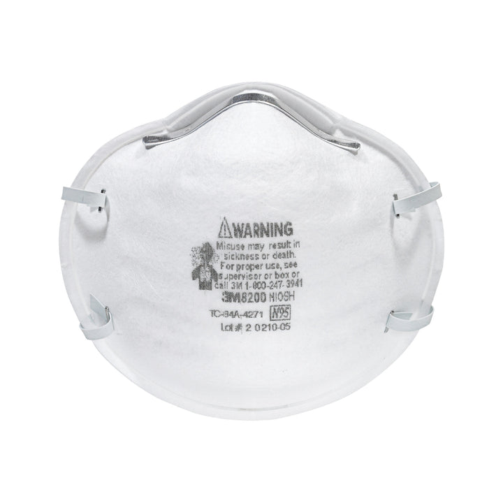 3M Sanding and Fiberglass Respirator 8200H20-DC, 20 eaches/pack
