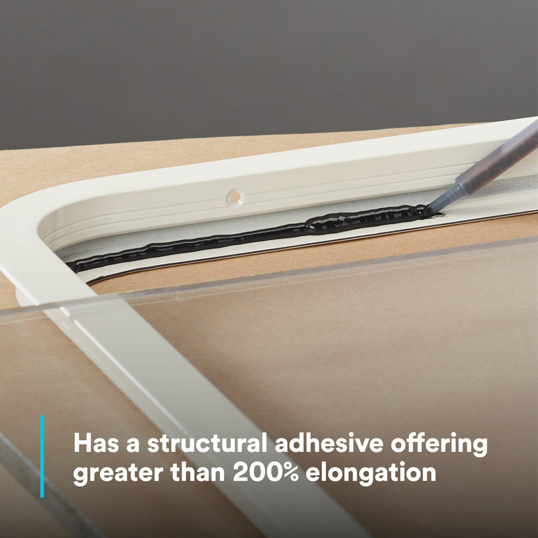 3M Scotch-Weld Flexible Acrylic Adhesive DP8610NS, Black, 490 mL Duo-Pak