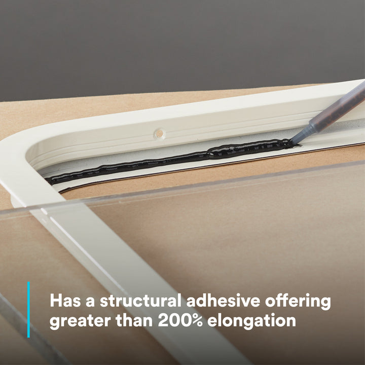 3M Scotch-Weld Flexible Acrylic Adhesive DP8610NS, Black, 490 mL Duo-Pak