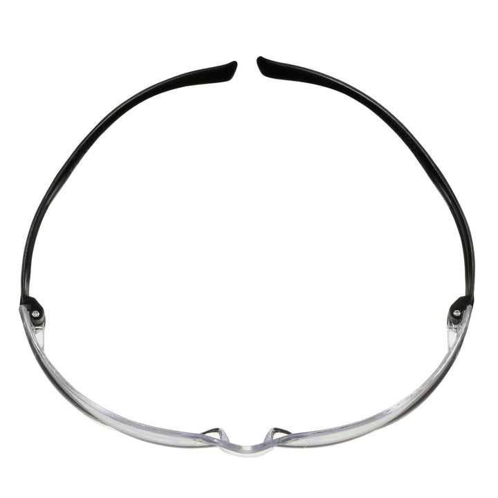 3M SecureFit 100 Series SF101AS-BLK, Black Temples, Clear Anti-Scratch Lens