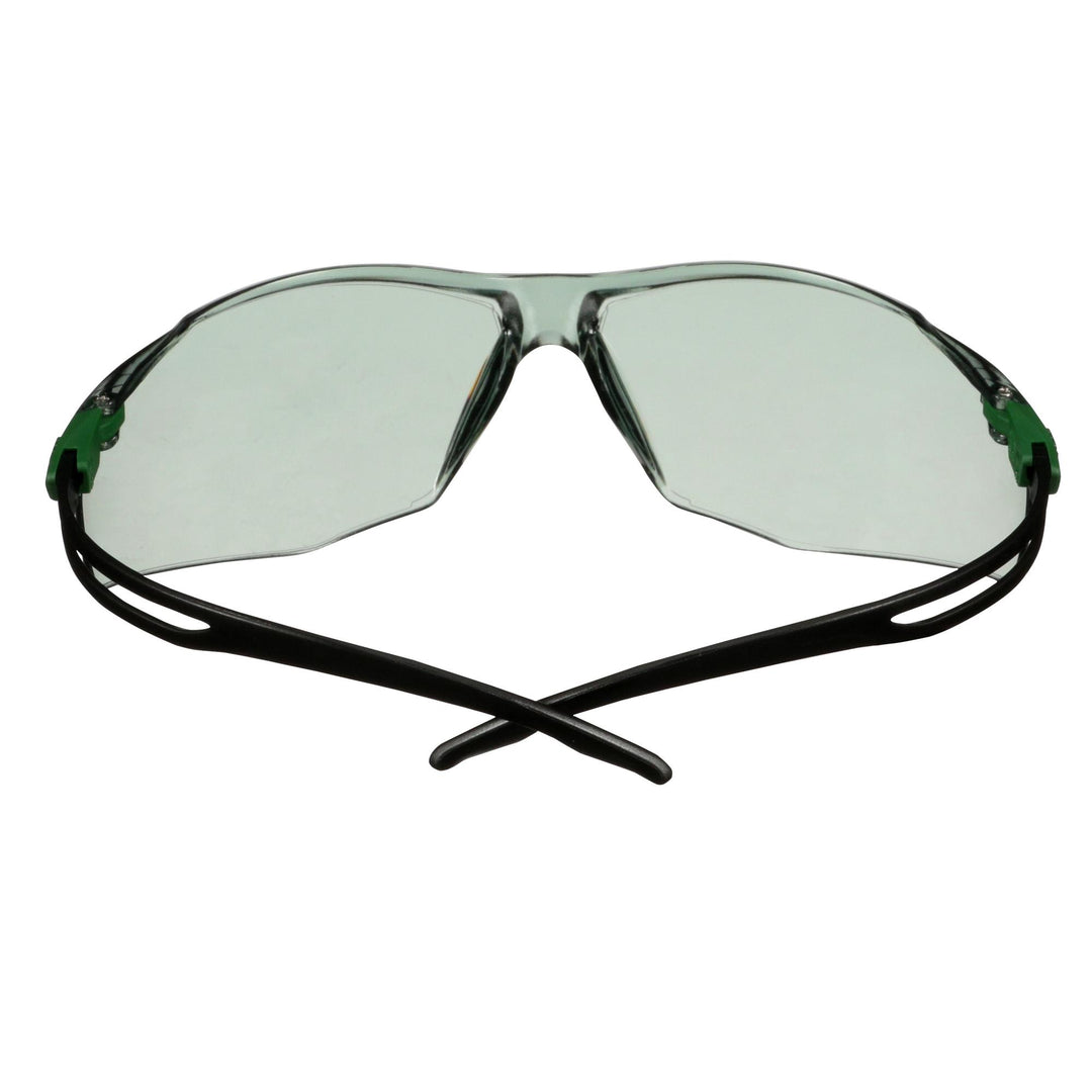 3M SecureFit 500 Series SF517AF-GRN, Black/Green, IR 1.7 Gray AF-AS Lens