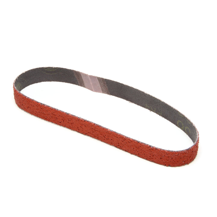 3M Cloth Belt 777F, 150 YF-weight, 1-1/4 in x 81 in, Film-lok, Single-flex