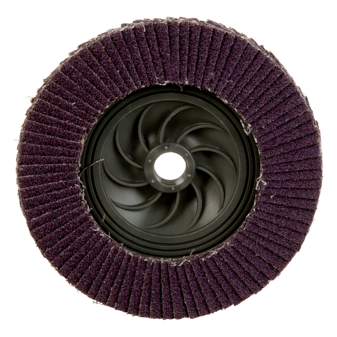 3M Flap Disc 769F, 40+, T27 Quick Change, 5 in x 5/8 in-11