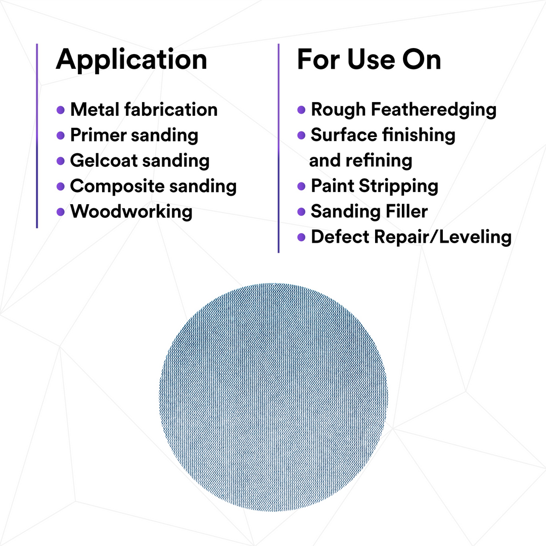 3M Xtract Net Disc 310W, 150+, 6 in x NH, Die 600Z, 50/Carton