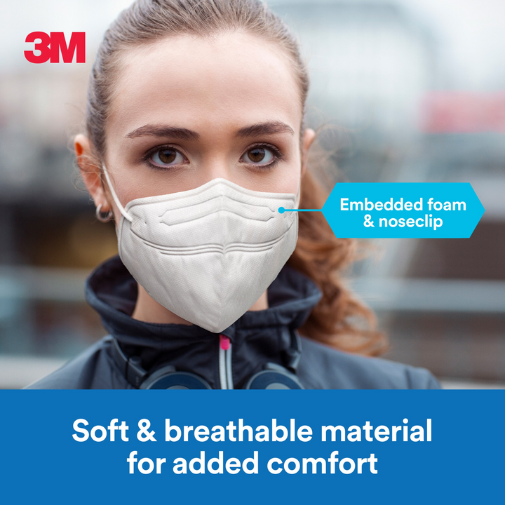 3M Advanced Filtering Face Mask, AFFM-1-DC, One Size, 1 pack