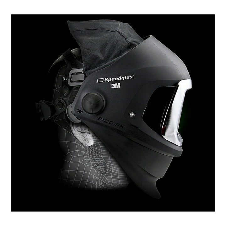 3M Speedglas Welding Helmet 9100FX 06-0600-30iSW, with 9100XXi ADF Shades 5
