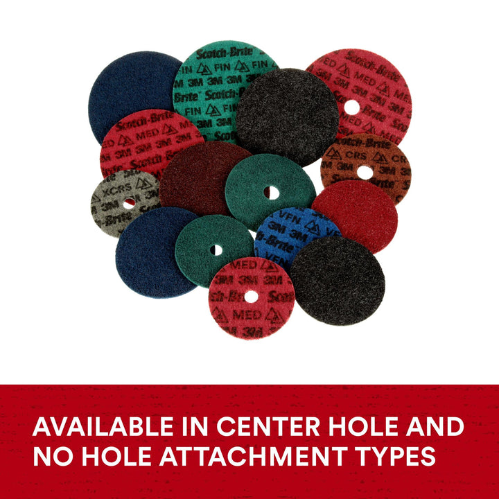 Scotch-Brite Precision Surface Conditioning Disc, PN-DH, Extra Coarse, 6 in x NH