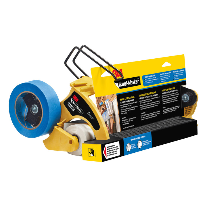 3M Hand-Masker Pre-Loaded Dispensers M3000 PAK, Masking film tape kit