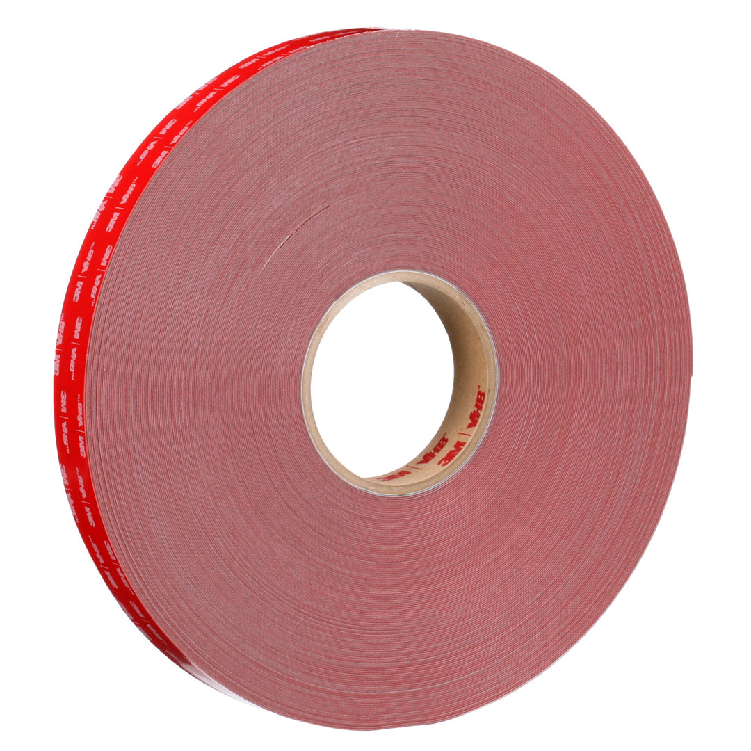 3M VHB Tape RP+080GF, Gray, 1 in x 36 yd, 32 mil, Film Liner