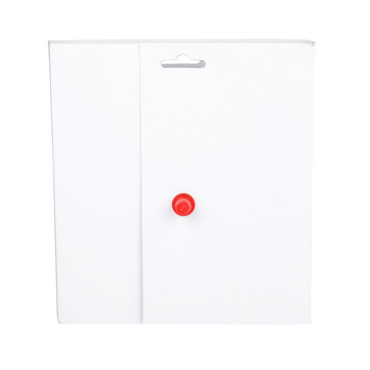 3M Xtract Back-up Pad, 89410, 5 in, Hard, Red