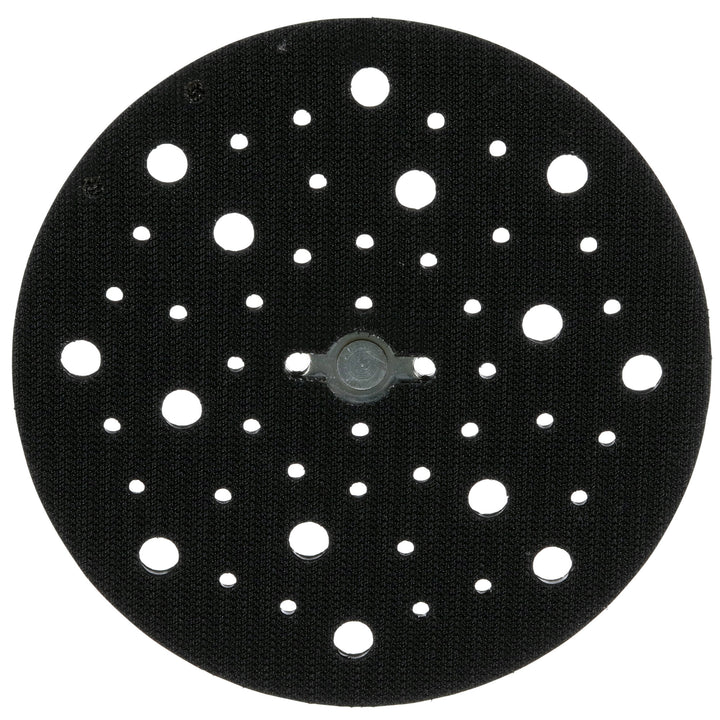 3M Xtract Back-up Pad 89053, 6 in, Extra Hard, Black