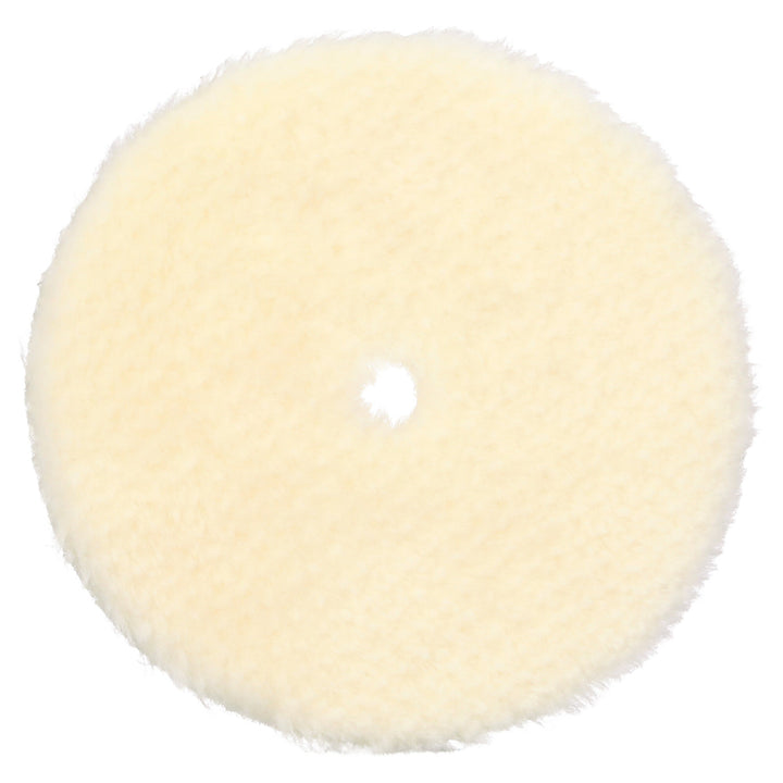 3M Perfect-It Random Orbital Wool Compounding Pad 34124, Coarse,White, 6 in