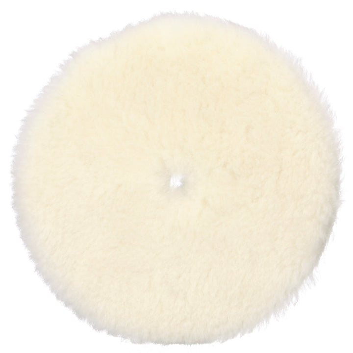 3M Perfect-It Random Orbital Wool Compounding Pad 34125, Medium,White, 6 in