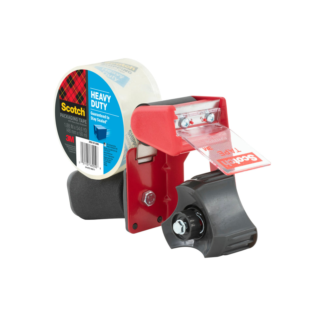 Scotch® Heavy Duty Shipping Packaging Tape 3850-ST-DC, 1.88 in x 54.6 yd