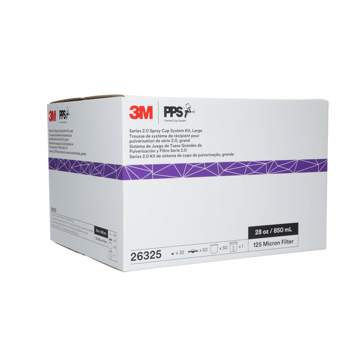 3M PPS Series 2.0 Spray Cup System Kit 26325, Large (28 fl oz, 850mL)