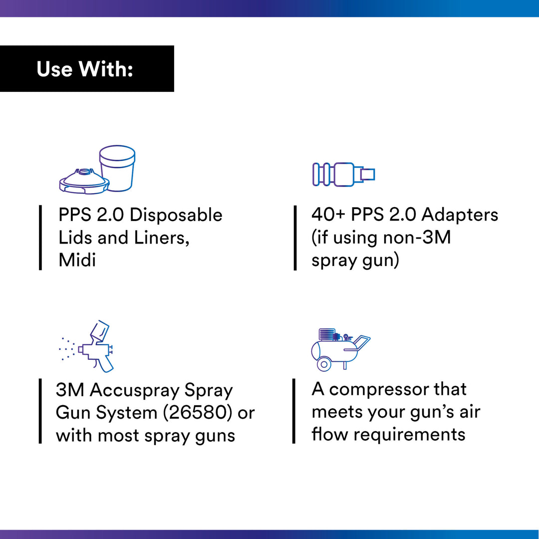3M PPS Series 2.0 Cup 26122, Midi (13.5 fl oz, 400 mL), 2 Cups/Carton