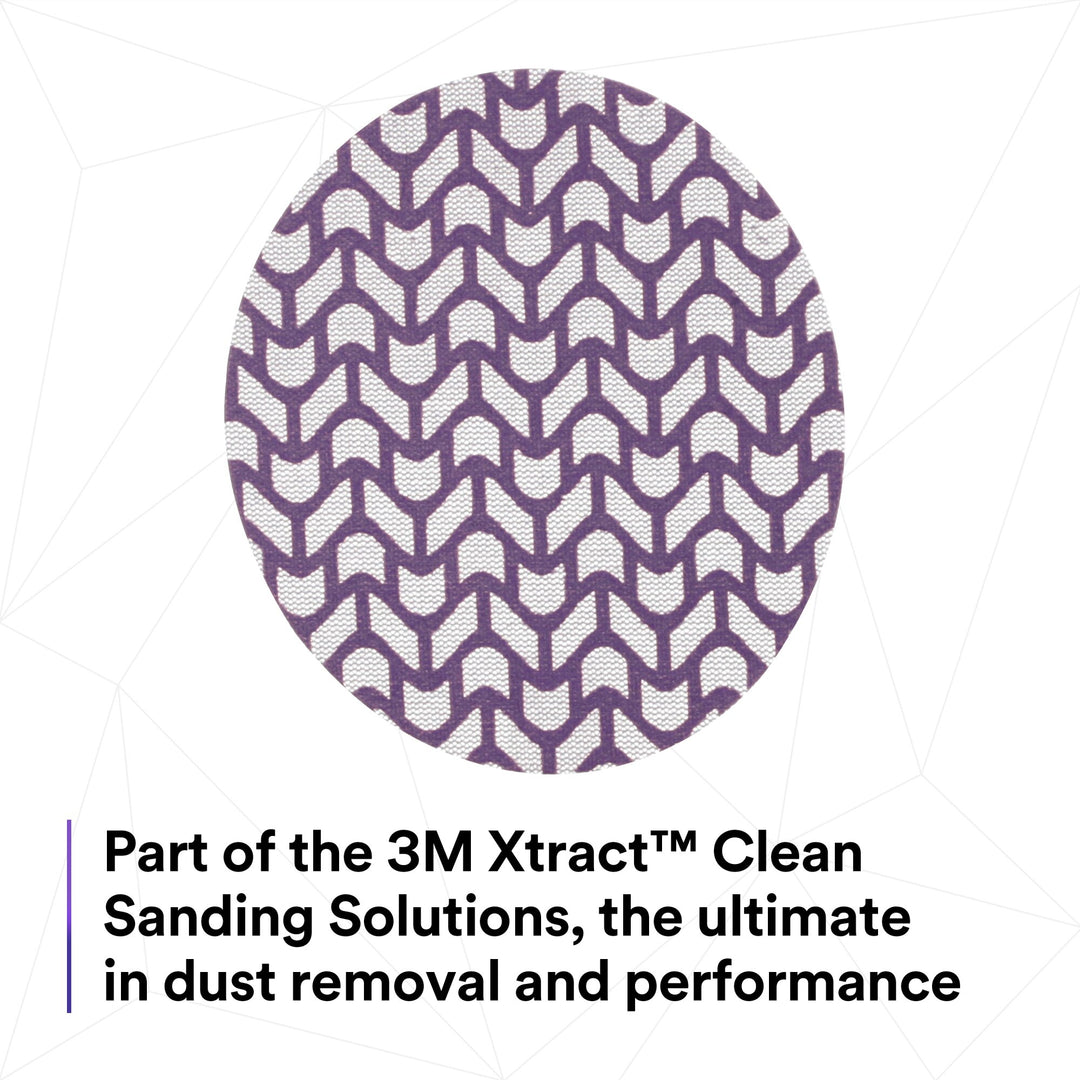 3M Xtract Cubitron II Net Disc 710W, 180+, 5 in x NH, Die 500X