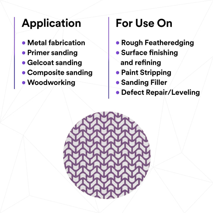 3M Xtract Cubitron II Net Disc 710W, 150+, 6 in x NH, Die 600Z