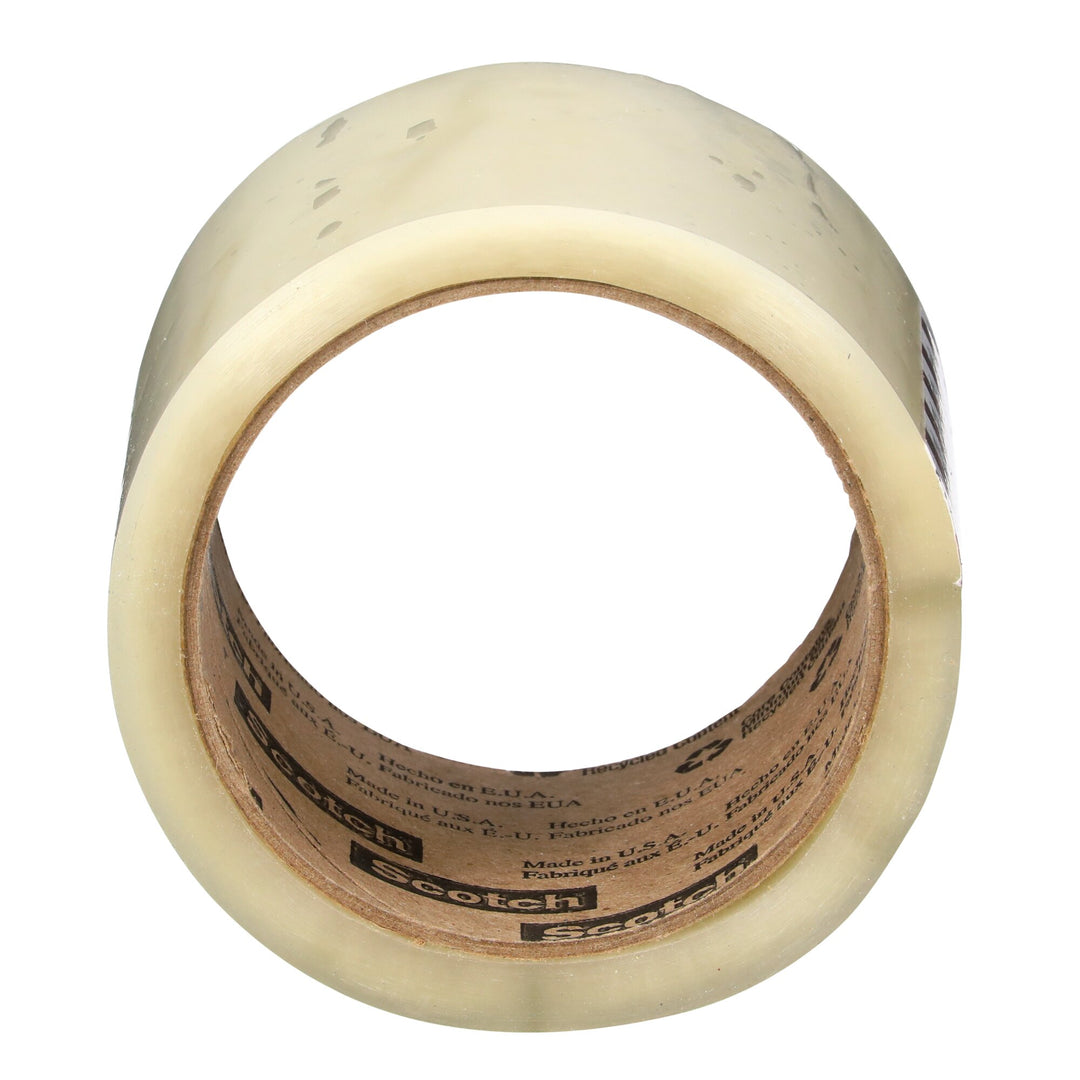 Scotch® High Tack Box Sealing Tape 371+, Clear, 72 mm x 100 m