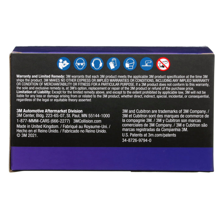 3M Cubitron II Net Disc Roll 31656, 320+, 6 in, 50 Discs/Roll