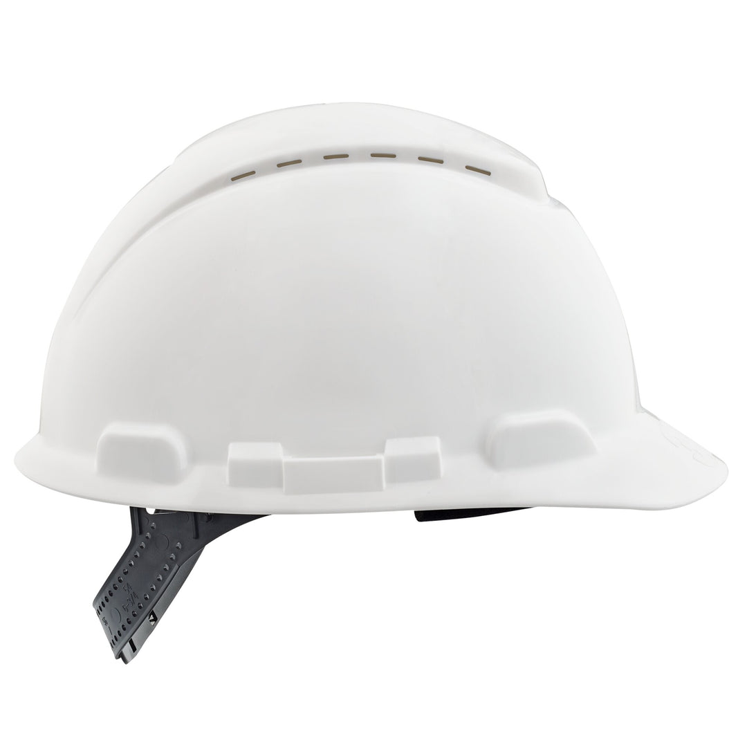 3M Vented Hard Hat CHHWH1-V-12-DC, with PinLock Adjustment, White