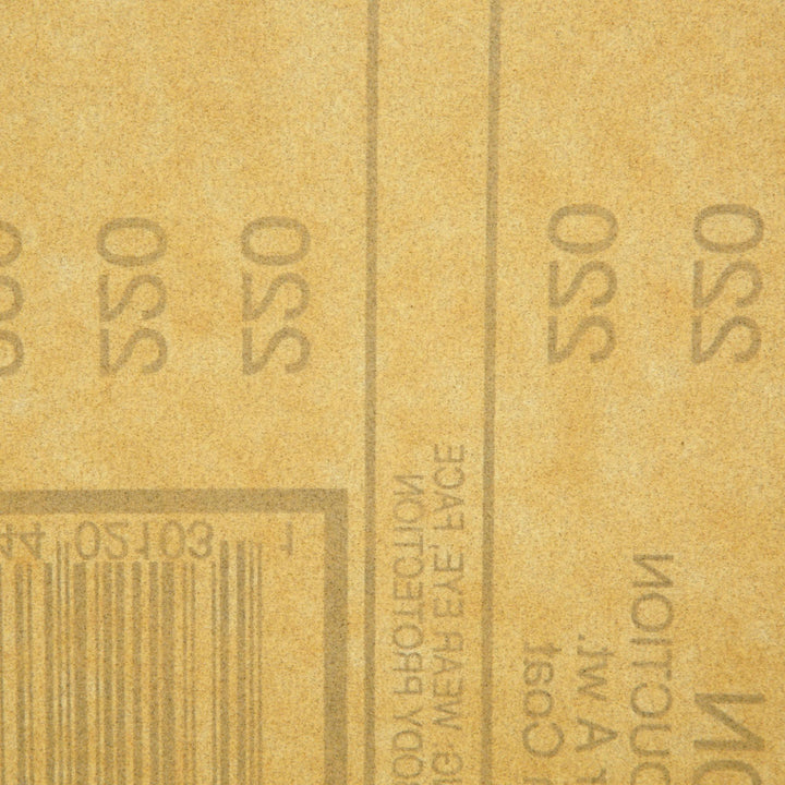 3M Aluminum Oxide Sandpaper 99401NA-M, 9 in x 11 in, 220 grit