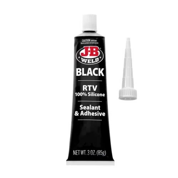 J-B Weld 31319 Black Silicone Sealant & Adhesive, 3 oz.