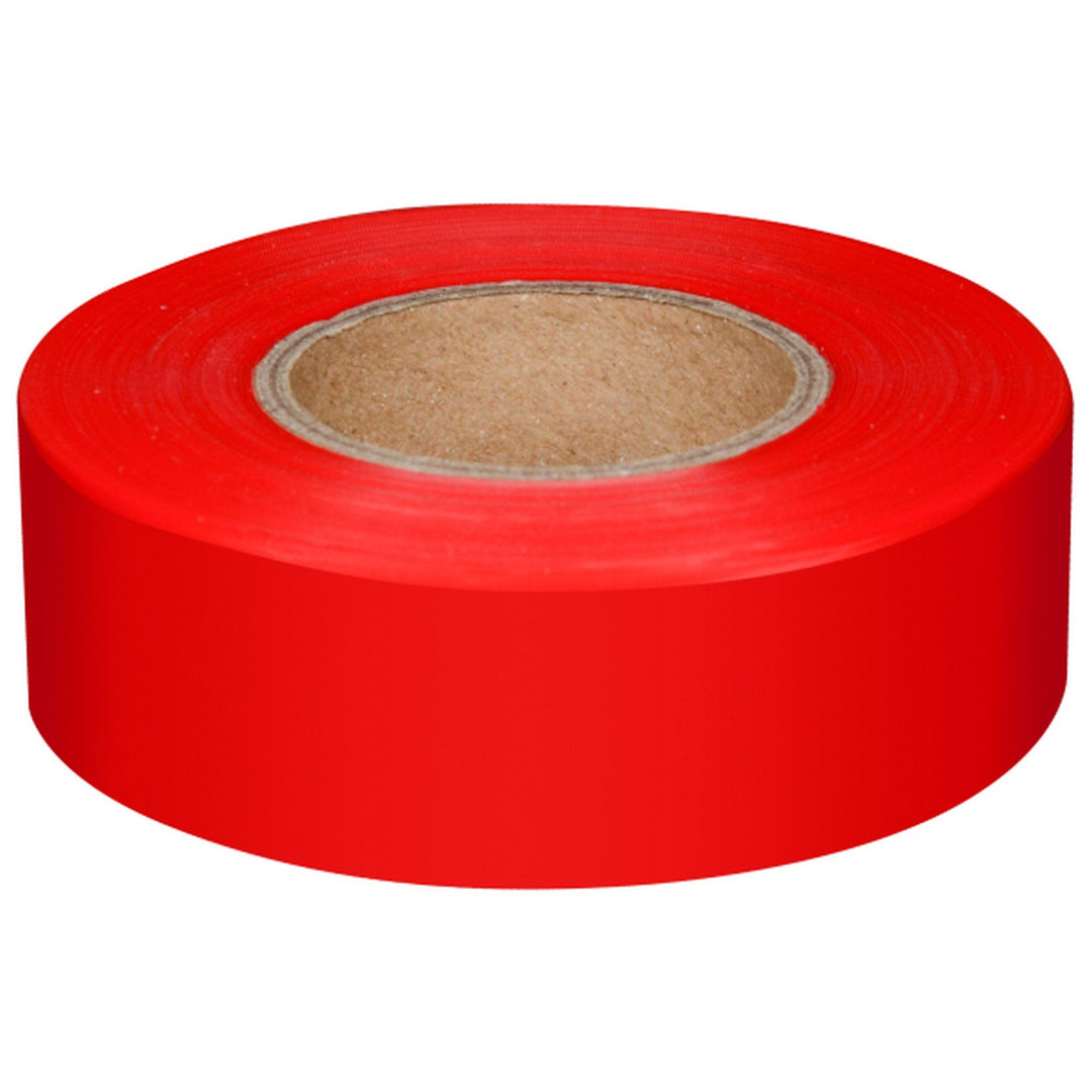 Johnson 40-0812 Glo Red Flagging Tape - 1" x 200'