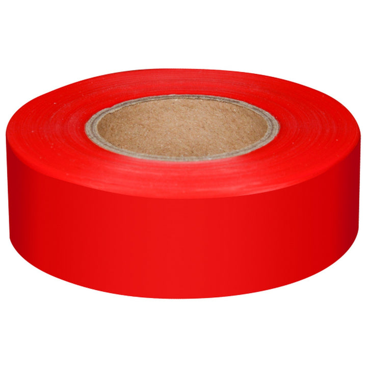 Johnson 40-0812 Glo Red Flagging Tape - 1" x 200'