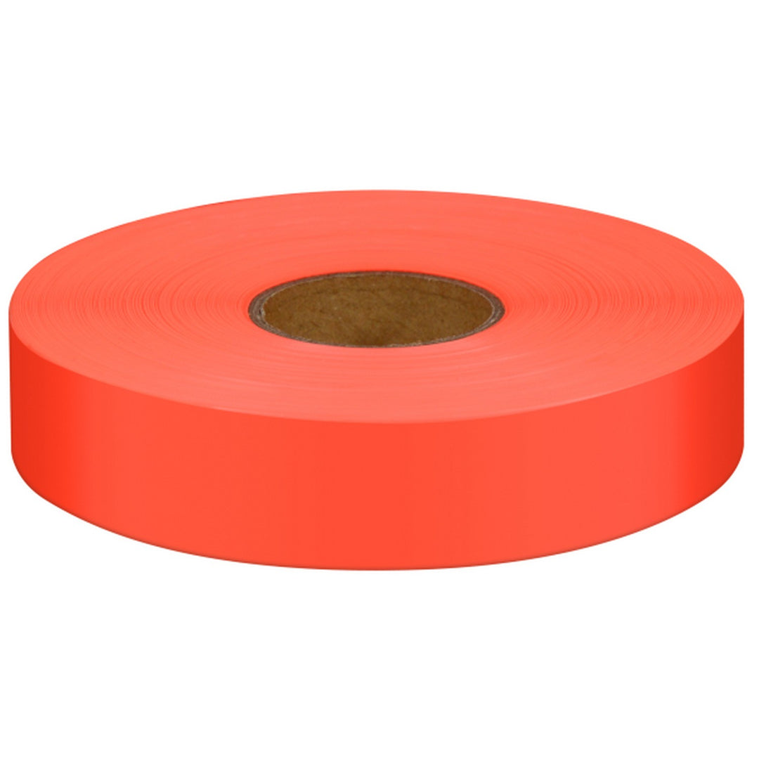 Johnson 40-0813 Glo Orange Flagging Tape - 1" x 600'