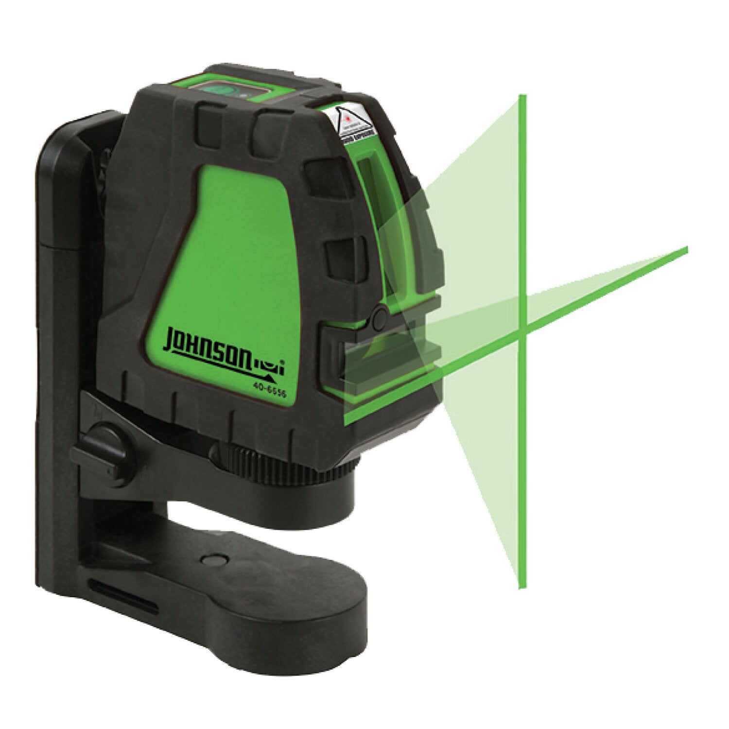 Johnson 40-6656 Self-Leveling Cross-Line Laser with GreenBrite Technol ...