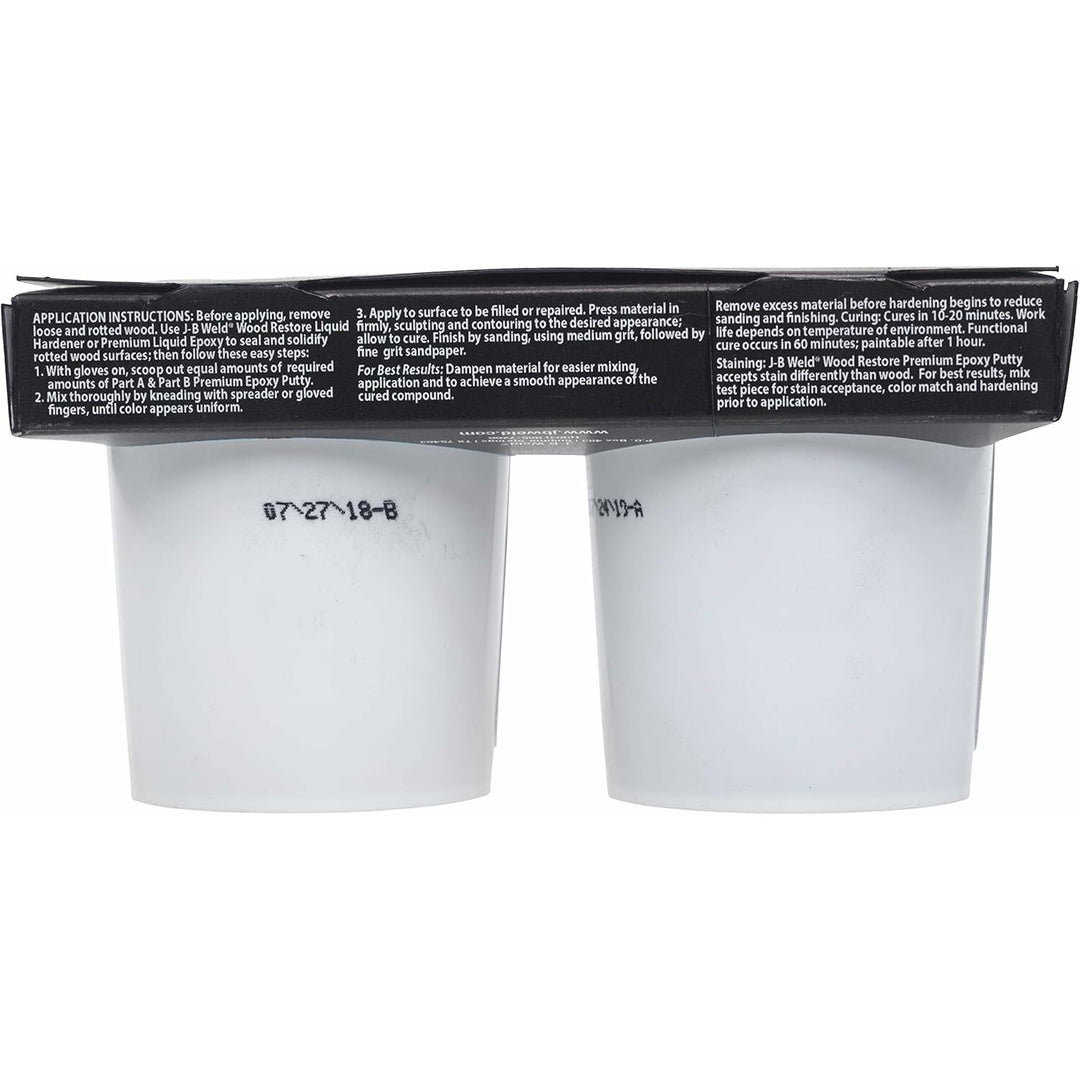 J-B Weld 40006 Wood Restore Premium Epoxy Putty, 32 oz.