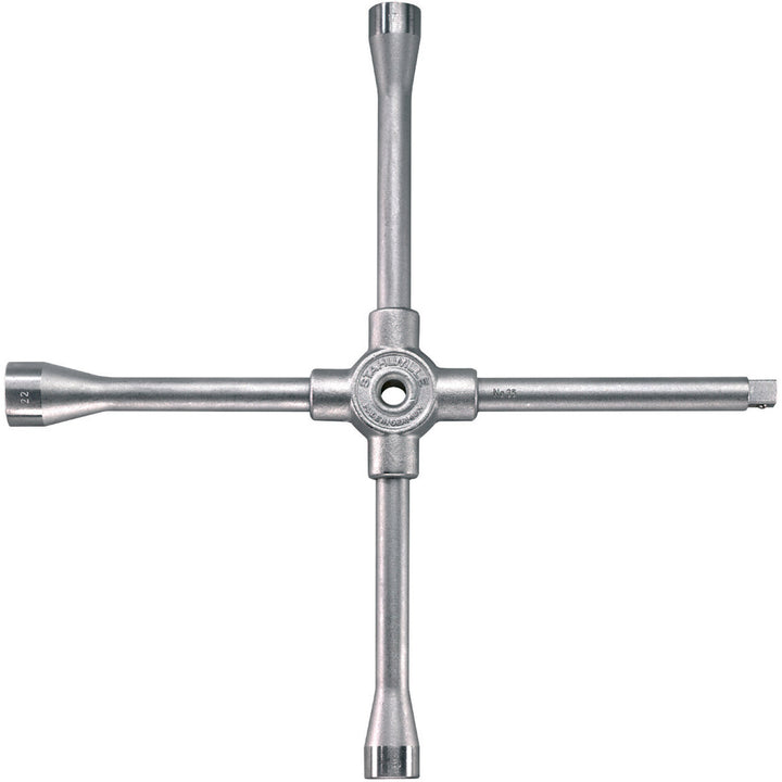Stahlwille 43030006 35c Wheel brace, 17; 19; 22mm, 1/2" Square