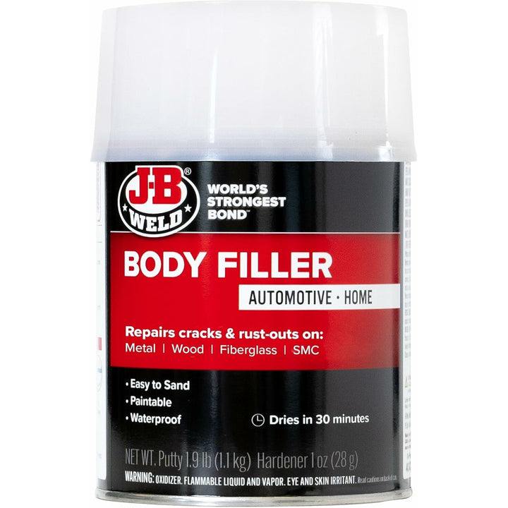 J-B Weld 40262 Body Filler, 1 Quart