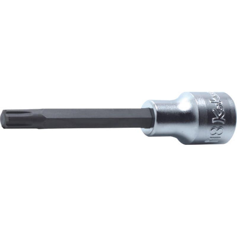 Ko-Ken 4027.100-M12 1/2 Inch Sq. Dr. Bit Socket Ribe-CV M12 Length 100 ...